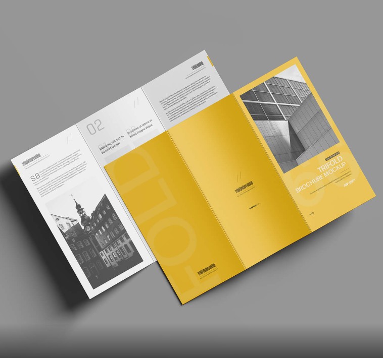 Multi-fold brochure